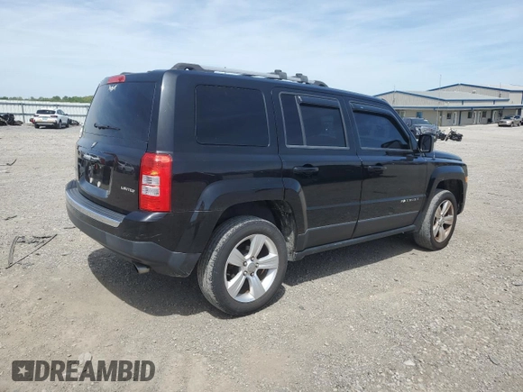 2013 Jeep Patriot Limited with VIN 1C4NJRCB2DD140490, listed as a Copart auction lot 53807025 with 99,055 mi miles and Salvage title. Bid and sale history available at DreamBid. Image 3.
