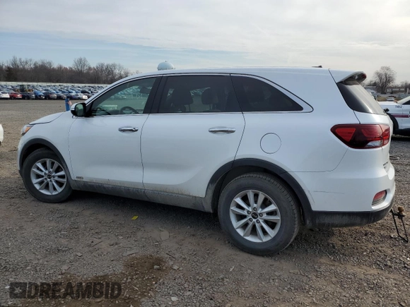 2019 Kia Sorento LX V6 with VIN 5XYPGDA5XKG506332, listed as a Copart auction lot 50985635 with 81,238 mi miles and Salvage Title. Bid and sale history available at carsss.com. Image 2.