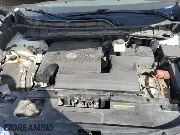 2016 Nissan Murano S with VIN 5N1AZ2MH6GN121985, listed as a Copart auction lot 49558604 with 144,830 mi miles and Salvage Title. Bid and sale history available at carsss.com. Image 12.