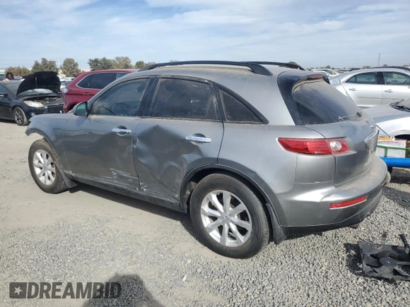 2006 Infiniti FX35 with VIN JNRAS08U86X101065, listed as a Copart auction lot 75566464 with 176,324 mi miles and Salvage Title. Bid and sale history available at carsss.com. Image 2.