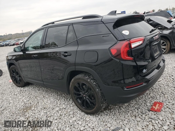 2022 GMC Terrain SLT with VIN 3GKALPEV9NL277074, listed as a Copart auction lot 77792934 with 48,425 mi miles and Salvage title. Bid and sale history available at DreamBid. Image 2.