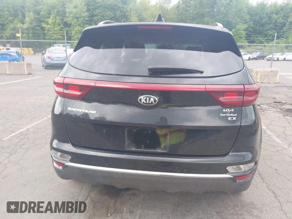 2021 Kia Sportage EX with VIN KNDPNCAC5M7848673, listed as a IAAI auction lot 42373684 with 108,409 mi miles and . Bid and sale history available at DreamBid. Image 16.