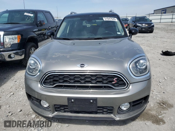 2017 MINI Countryman Cooper S with VIN WMZYT3C3XH3D98204, listed as a Copart auction lot 51047635 with 71,428 mi miles and Salvage title. Bid and sale history available at DreamBid. Image 5.