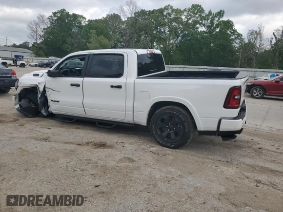 2025 Ram 1500 Big Horn с VIN 1C6RREFP6SN612912, выставлен на аукционе Copart как лот 51626725 с пробегом 3 886 миль миль и Списание • Salvage title. История ставок и продаж доступна на DreamBid. Изображение 2.