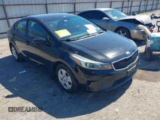 2017 Kia Forte LX with VIN 3KPFK4A70HE041755, listed as a IAAI auction lot 41681241 with 154,949 mi miles. Bid and sale history available at carsss.com. Image 1.
