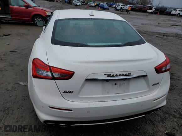 2018 Maserati Ghibli S Q4 GranLusso with VIN ZAM57YTL2J1292506, listed as a Copart auction lot 39172313 with 28,525 mi miles. Bid and sale history available at carsss.com. Image 6.