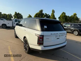 2017 Land Rover Range Rover с VIN SALGS2FEXHA336521, выставлен на аукционе Copart как лот 64723055 с пробегом 128 303 миль миль и Чистый • Clean title. История ставок и продаж доступна на DreamBid. Изображение 3.