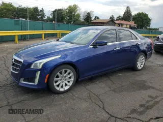 2014 Cadillac CTS Luxury AWD with VIN 1G6AX5SX5E0196860, listed as a Copart auction lot 66028145 with 100,982 mi miles and Clean title. Bid and sale history available at DreamBid. Image 1.