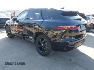 2023 Jaguar F-Pace S with VIN SADCJ2EX0PA717728, listed as a IAAI auction lot 41854387 with 16,919 mi miles and . Bid and sale history available at DreamBid. Image 3.