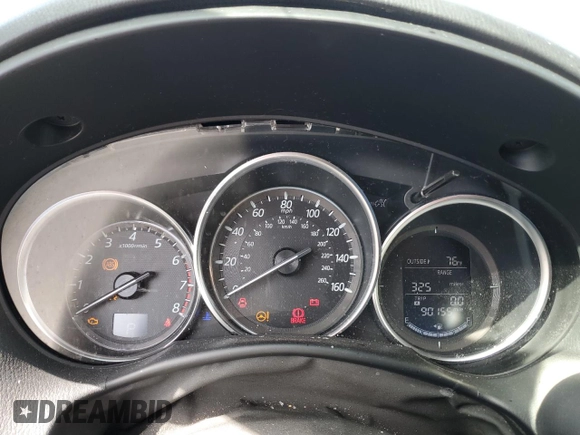 2016 Mazda CX-5 Touring with VIN JM3KE4CY5G0667179, listed as a Copart auction lot 49414625 with 90,155 mi miles and Salvage Title. Bid and sale history available at carsss.com. Image 9.