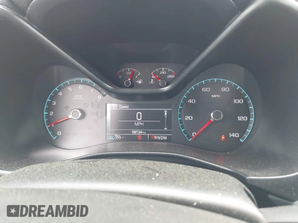 2016 Chevrolet Colorado 4WD Z71 with VIN 1GCGTDE35G1190026, listed as a IAAI auction lot 41936805 with 98,134 mi miles. Bid and sale history available at carsss.com. Image 7.