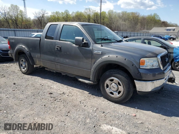 2007 Ford F-150 XLT with VIN 1FTPX14597NA52942, listed as a Copart auction lot 52980215 with 149,889 mi miles and Salvage Title. Bid and sale history available at carsss.com. Image 4.