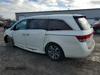 2016 Honda Odyssey Touring Elite with VIN 5FNRL5H90GB007492, listed as a Copart auction lot 55474445 with Not Provided miles and Salvage Title. Bid and sale history available at DreamBid. Image 2.