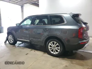 2020 Kia Telluride LX with VIN 5XYP2DHC7LG070687, listed as a Copart auction lot 55473535 with 42,571 mi miles and Clean title. Bid and sale history available at DreamBid. Image 2.