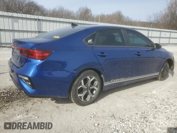 2019 Kia Forte LXS with VIN 3KPF24AD1KE005943, listed as a Copart auction lot 89268575 with 125,304 mi miles and Salvage Title. Bid and sale history available at carsss.com. Image 3.