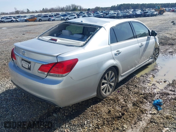 2011 Toyota Avalon with VIN 4T1BK3DB8BU399246, listed as a IAAI auction lot 41579012 with 170,644 mi miles. Bid and sale history available at carsss.com. Image 4.