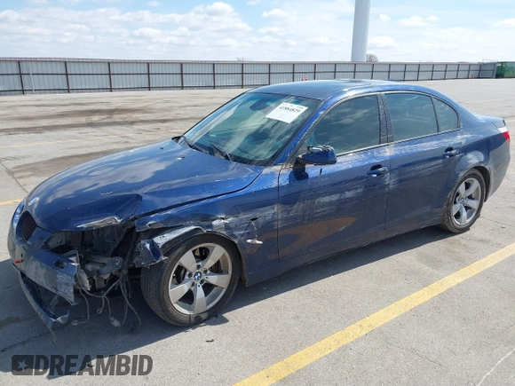 2005 BMW 5 Series 545i with VIN WBANB33535B116620, listed as a IAAI auction lot 41884829 with 144,395 mi miles and . Bid and sale history available at carsss.com. Image 18.