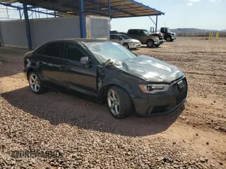 2015 Audi A3 Premium with VIN WAUACGFF2F1012988, listed as a Copart auction lot 59514345 with 80,249 mi miles and Salvage title. Bid and sale history available at DreamBid. Image 4.