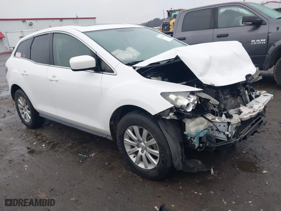 2010 Mazda CX-7 SV with VIN JM3ER2W53A0347549, listed as a IAAI auction lot 41262021 with 205,061 mi miles. Bid and sale history available at carsss.com. Image 1.