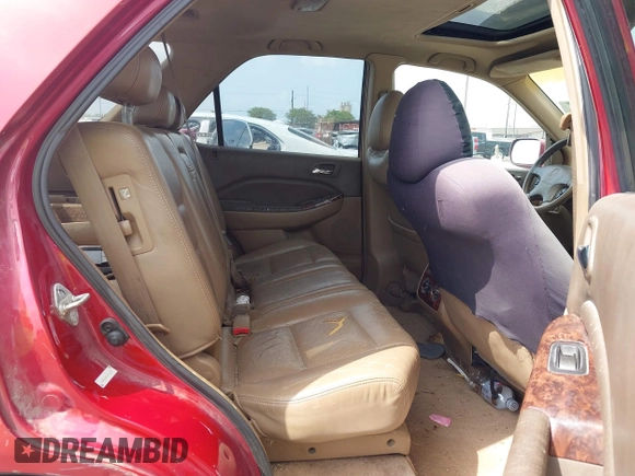 2002 Acura MDX with VIN 2HNYD182X2H510433, listed as a IAAI auction lot 42092644 with 1 mi miles. Bid and sale history available at carsss.com. Image 8.