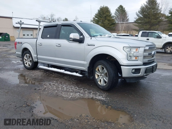 2015 Ford F-150 XLT with VIN 1FTEW1EF7FFA18623, listed as a IAAI auction lot 41629399 with 297,585 mi miles. Bid and sale history available at carsss.com. Image 1.