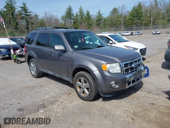 2011 Ford Escape Limited with VIN 1FMCU9EG6BKB01025, listed as a IAAI auction lot 42136708 with 210,349 mi miles. Bid and sale history available at carsss.com. Image 1.