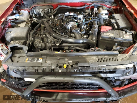 2023 Ford Bronco z VIN 1FMEE5DP1PLB74756, wystawiony jako Copart lot #46458355 z przebiegiem 23 744 mil mil oraz Szkoda całkowita • Salvage title. Historia ofert i sprzedaży dostępna na DreamBid. Obrazek 12.