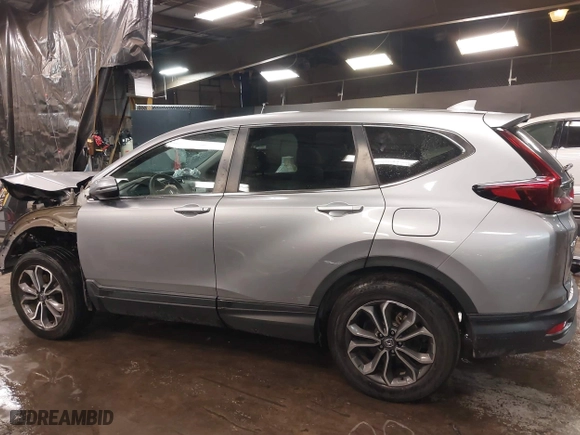 2021 Honda CR-V EX with VIN 2HKRW2H58MH635915, listed as a IAAI auction lot 41379995 with 38,319 mi miles. Bid and sale history available at carsss.com. Image 15.