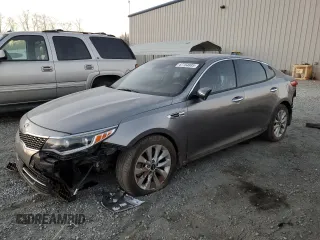 2017 Kia Optima EX with VIN 5XXGU4L3XHG174538, listed as a Copart auction lot 47754885 with 117,952 mi miles and Salvage Title. Bid and sale history available at carsss.com. Image 1.