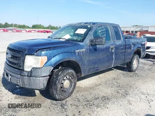 2014 Ford F-150 XL with VIN 1FTEX1EM3EKF81248, listed as a IAAI auction lot 42129740 with 93,767 mi miles and . Bid and sale history available at carsss.com. Image 6.