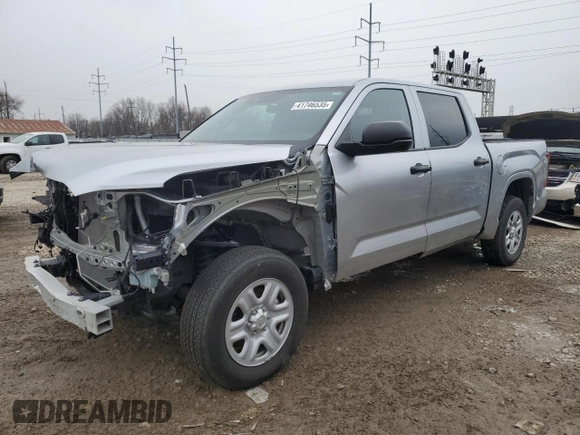 2023 Toyota Tundra SR with VIN 5TFKB5DB2PX079734, listed as a Copart auction lot 41746535 with 22,668 mi miles and Salvage title. Bid and sale history available at DreamBid. Image 1.