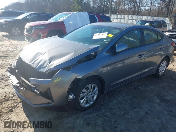 2019 Hyundai Elantra SE with VIN KMHD74LF4KU833618, listed as a IAAI auction lot 41497377 with 50,529 mi miles and . Bid and sale history available at DreamBid. Image 17.