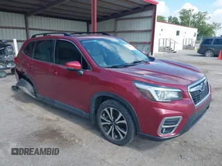 2020 Subaru Forester Limited with VIN JF2SKAUC3LH593437, listed as a IAAI auction lot 42358746 with 65,728 mi miles and . Bid and sale history available at DreamBid. Image 1.