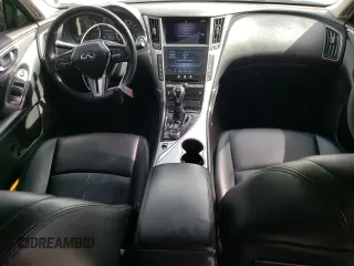 2021 Infiniti Q50 Luxe z VIN JN1EV7BR7MM752758, wystawiony jako Copart lot #55964125 z przebiegiem 86 027 mil mil oraz Szkoda całkowita • Salvage title. Historia ofert i sprzedaży dostępna na DreamBid. Obrazek 8.