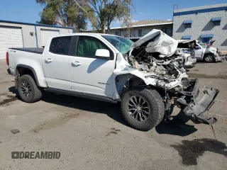 2018 Chevrolet Colorado 4WD ZR2 with VIN 1GCPTEE16J1179886, listed as a Copart auction lot 74375114 with 0 mi miles and Salvage Title. Bid and sale history available at carsss.com. Image 4.