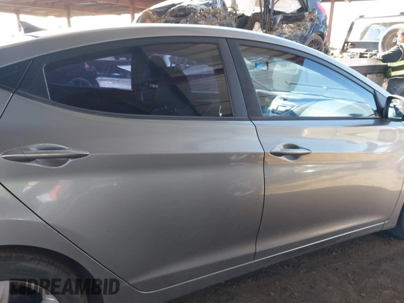 2012 Hyundai Elantra Limited with VIN KMHDH4AE3CU307375, listed as a IAAI auction lot 41857246 with 183,389 mi miles. Bid and sale history available at carsss.com. Image 13.
