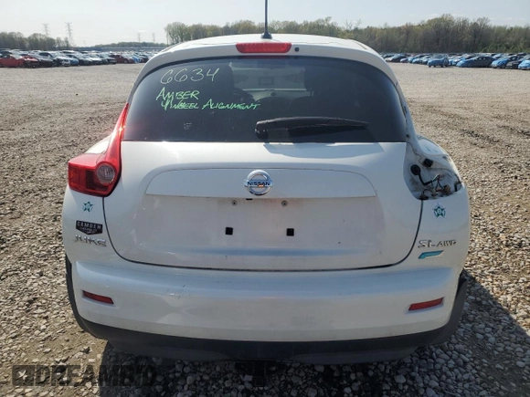 2013 Nissan Juke SV with VIN JN8AF5MVXDT218655, listed as a Copart auction lot 51017065 with 81,170 mi miles and Salvage Title. Bid and sale history available at carsss.com. Image 6.