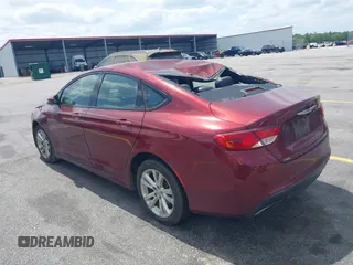 2015 Chrysler 200 S with VIN 1C3CCCBB7FN613219, listed as a IAAI auction lot 42084124 with 212,046 mi miles. Bid and sale history available at carsss.com. Image 3.