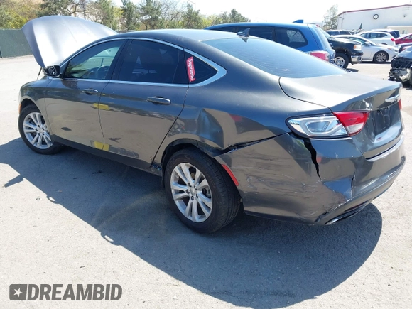 2016 Chrysler 200 Limited with VIN 1C3CCCAB8GN180125, listed as a IAAI auction lot 41971782 with 63,026 mi miles and . Bid and sale history available at carsss.com. Image 6.