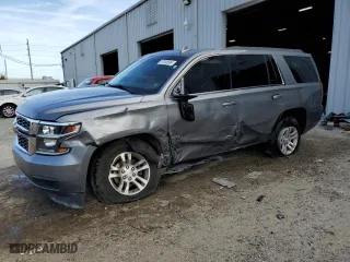 2019 Chevrolet Tahoe LT with VIN 1GNSKBKC3KR162443, listed as a Copart auction lot 47530505 with 140,564 mi miles and Salvage Title. Bid and sale history available at carsss.com. Image 1.