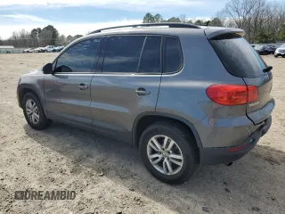 2016 Volkswagen Tiguan S with VIN WVGBV7AX6GW514811, listed as a Copart auction lot 48196855 with 84,870 mi miles and Salvage Title. Bid and sale history available at DreamBid. Image 2.
