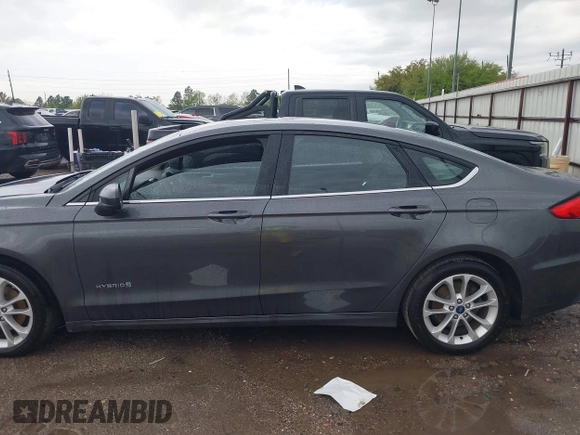 2019 Ford Fusion Hybrid SE with VIN 3FA6P0LU3KR108898, listed as a IAAI auction lot 41882847 with 159,076 mi miles. Bid and sale history available at carsss.com. Image 15.