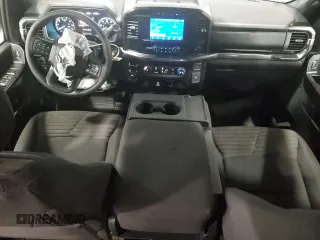 2021 Ford F-150 XL with VIN 1FTEW1EP4MFA06600, listed as a Copart auction lot 43686335 with 56,743 mi miles and Salvage Title. Bid and sale history available at carsss.com. Image 8.