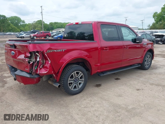 2016 Ford F-150 XL с VIN 1FTEW1CF2GFA60766, выставлен на аукционе IAAI как лот 42348336 с пробегом 120 473 миль миль и . История ставок и продаж доступна на DreamBid. Изображение 4.