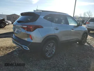2021 Kia Seltos S with VIN KNDEU2AA7M7053823, listed as a Copart auction lot 49922315 with 51,701 mi miles and Salvage Title. Bid and sale history available at DreamBid. Image 3.