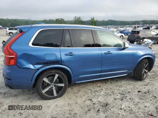 2018 Volvo XC90 R-Design with VIN YV4102KMXJ1337185, listed as a Copart auction lot 54086505 with 106,608 mi miles and Salvage Title. Bid and sale history available at DreamBid. Image 3.