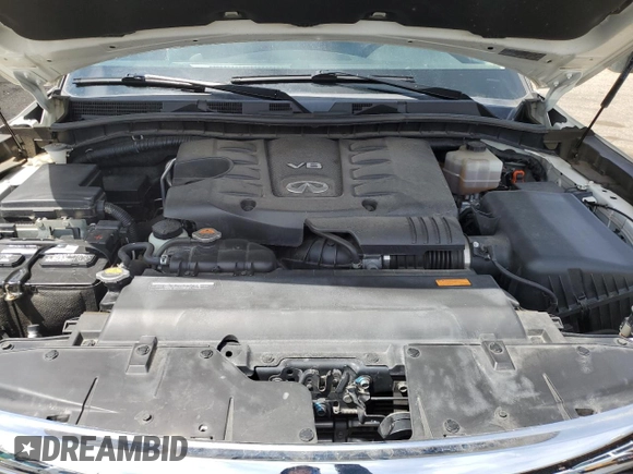 2014 Infiniti QX80 z VIN JN8AZ2NE5E9065699, wystawiony jako Copart lot #53659915 z przebiegiem 94 482 mil mil oraz Szkoda całkowita • Salvage title. Historia ofert i sprzedaży dostępna na DreamBid. Obrazek 14.