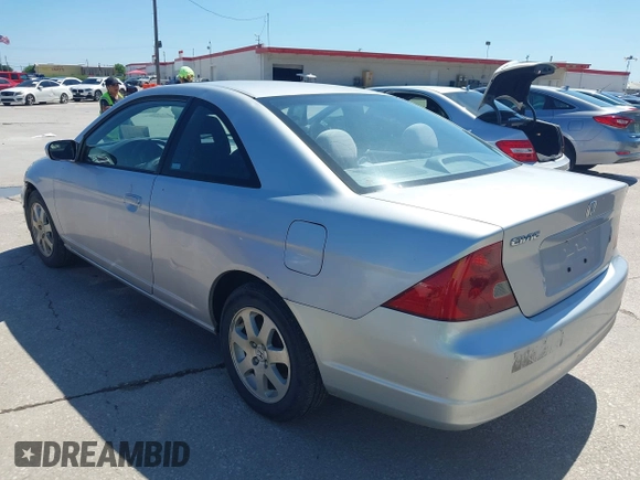 2003 Honda Civic EX with VIN 1HGEM22933L069450, listed as a IAAI auction lot 42088660 with 144,717 mi miles and . Bid and sale history available at DreamBid. Image 3.