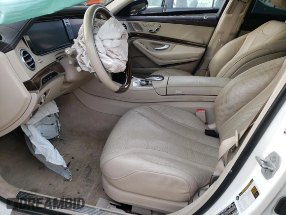 2016 Mercedes-Benz S 550 with VIN WDDUG8CB8GA264697, listed as a Copart auction lot 87267274 with Not Provided miles and Salvage Title. Bid and sale history available at carsss.com. Image 7.