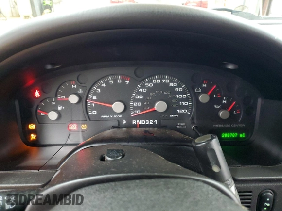 2004 Ford Explorer Limited z VIN 1FMDU75K34ZB18288, wystawiony jako Copart lot #58470475 z przebiegiem 200 787 mil mil oraz Szkoda całkowita • Salvage title. Historia ofert i sprzedaży dostępna na DreamBid. Obrazek 9.